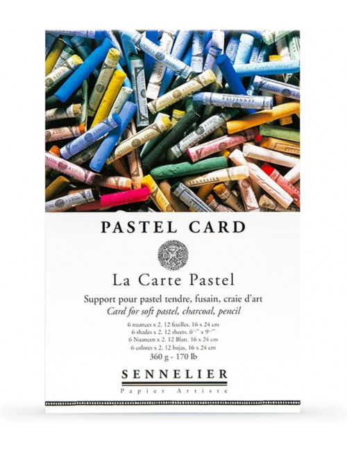 Pastell card de Sennelier...