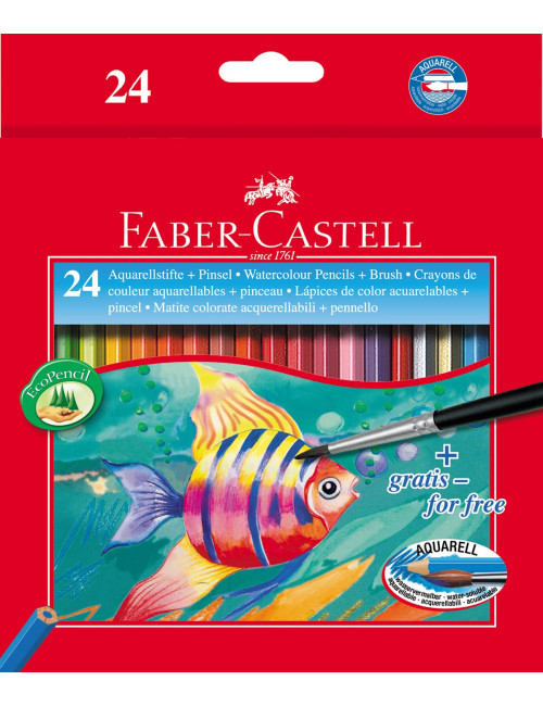 Crayons aquarellables Faber...