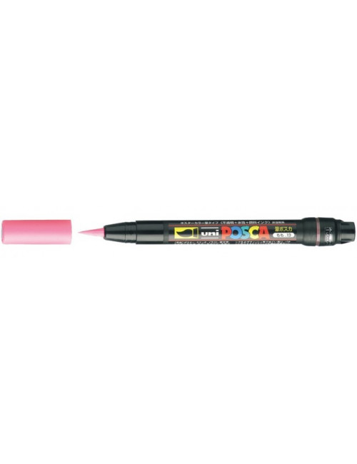 Brush marker posca brush pink