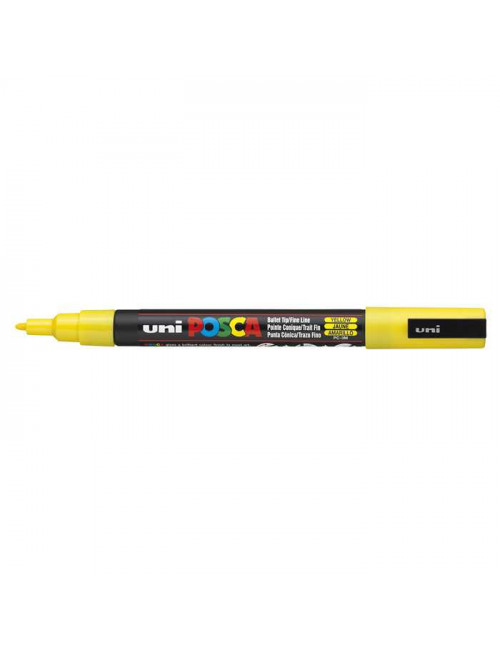 Posca gul penna med fin spets