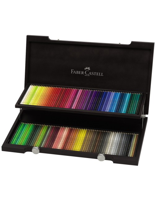 Coffret bois 120 crayons de...