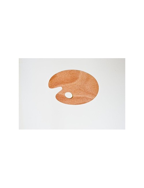 Palette bois ovale 20x30cm