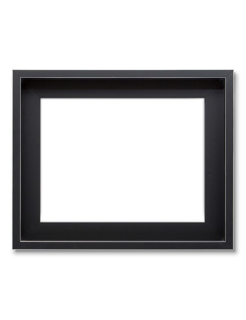Abstract frame in zwart met...