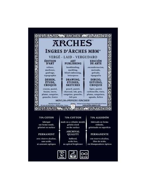 Arches sheet Ingres mbm...