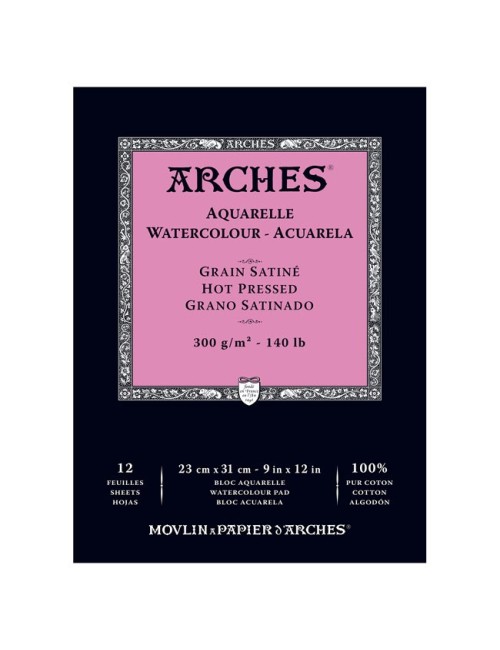Arches pad Aquarelle grain...