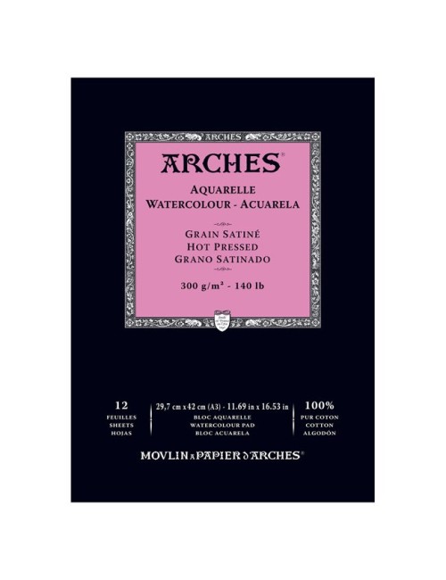 Arches blok Aquarelle korn...