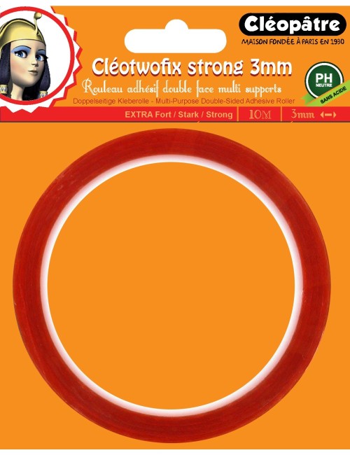 Cléotwofix. rouleau adhésif...